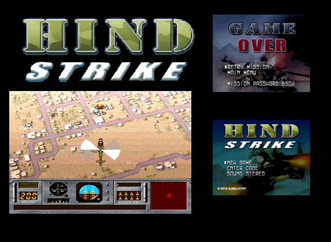 Hind Strike (Homebrew) — Box back